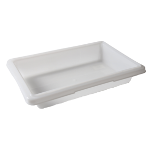 Rubbermaid Food Storage Container White 18'' x 12'' x 3 1/2 - FG350700WHT