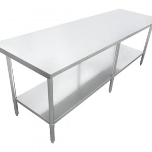All Stainless Worktable 24'' x 96'' x 36'' - WTS2496