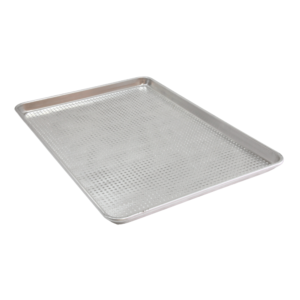 Crown Perforated Aluminum Bun Pan Tray 18'' x 26'' - 71818