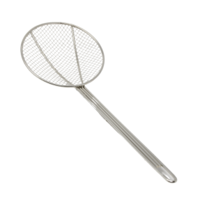 Winco 7'' Round Wire Skimmer Stainless Steel - MAG3157