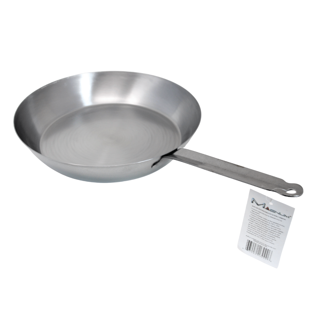 Rabco French Style Fry Pan 12.5" Carbon Steel - MAG3832
