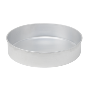 JR Aluminum Cake Pan Round 12'' x 2'' Deep - 63412