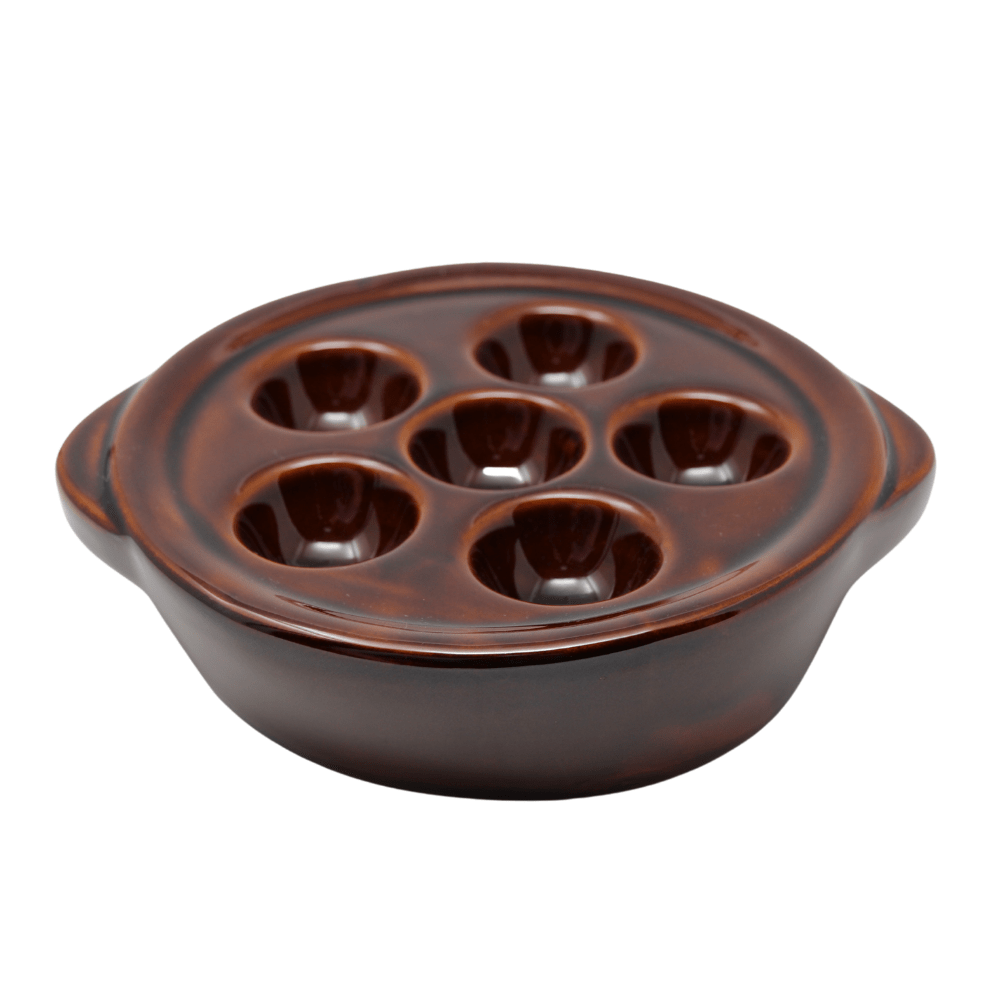 Ceramic Escargot Plate - MAG7992