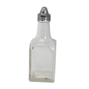 Vinegar Cruet Square Glass Oil 6-Ounce - GLTWOC006