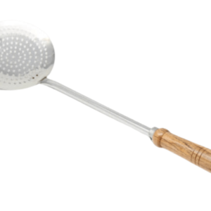 Vinod Perforated Skimmer Wooden Handle 7" - WHZ-7