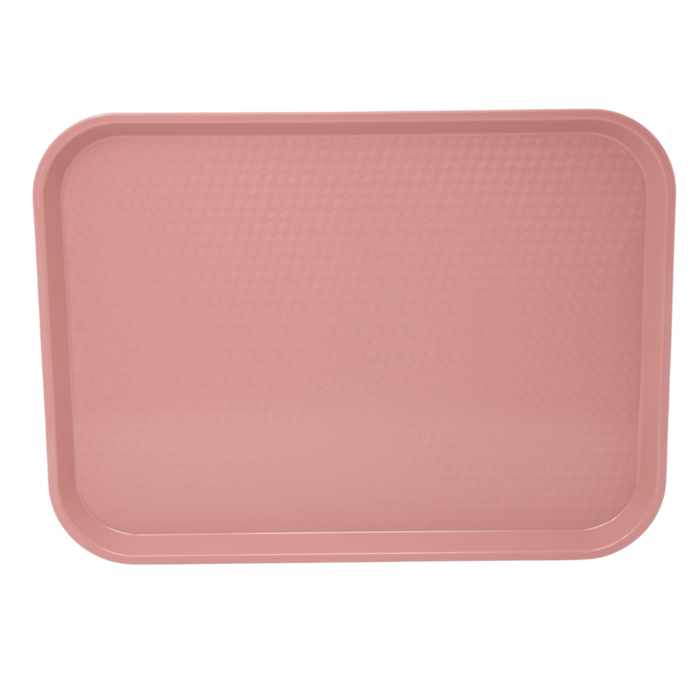 Cambro Tray Fast Food 10'' x 14'' Blush - 1014FF409