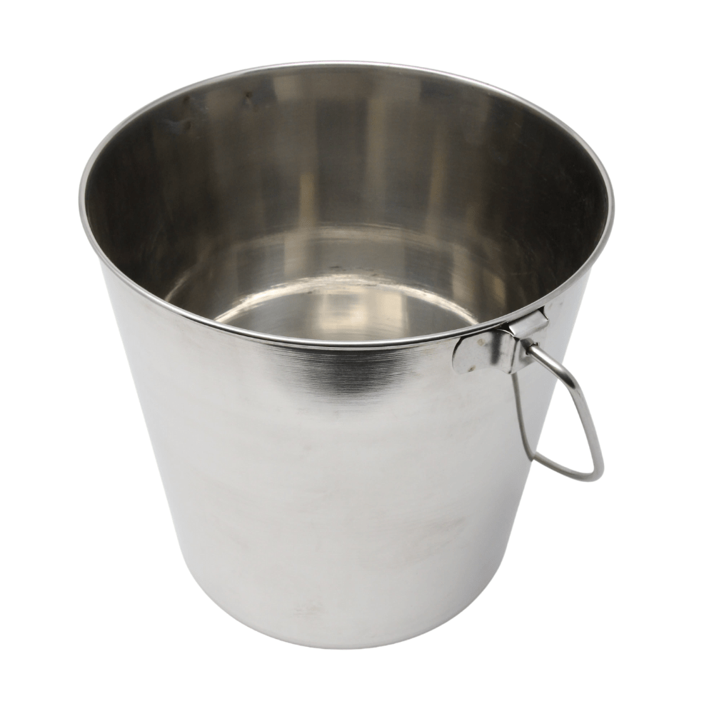 Vinod Stainless Steel Wine Bucket With Handle 6 QT - B6QT
