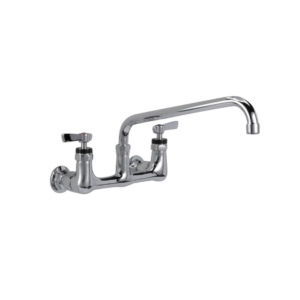Encore Double Pantry Faucet 8" Wall mount 12" Swing -KL54-8012-SE1Z