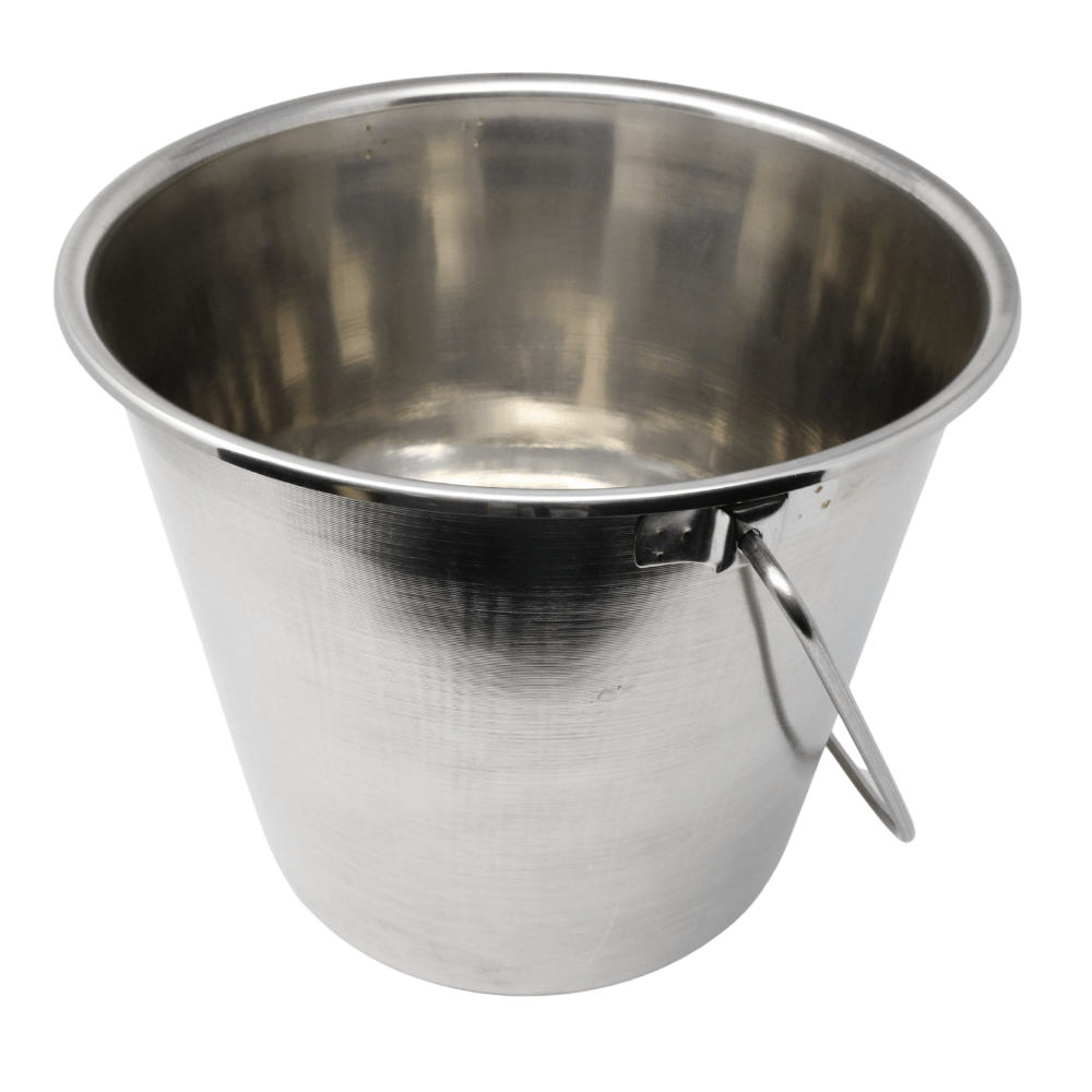 Vinod Stainless Steel Wine Bucket With Handle 13 QT - B13QT