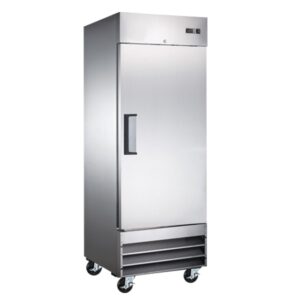 Omcan 29" Stainless Steel Single Door Freezer - 50023 - CFD-1FF