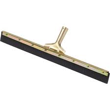 Rubbermaid Squeegee-24"Straight Rubber Blade Galv-Frame -FG9C32