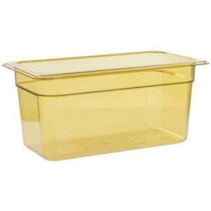 Cambro 1/3 Insert High Heat Amber 6" Deep - 36HP150
