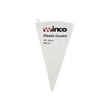 Winco Pastry Bag Cotton  W/Plastic Coating - PBC-14