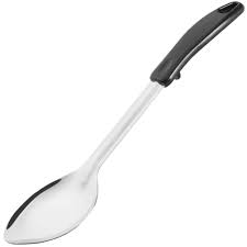 Winco Solid Basting Spoon Plastic Handle 15" -  BHOP-15