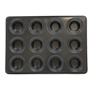 JR Muffin Tray 20.5" x 15" Non-Stick 12 Cup Capacity - 6282