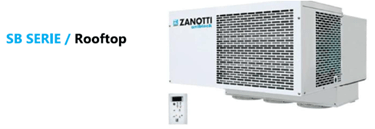 Zanotti Top-mount Indoor Freezer Refrigeration System BSB220 - 390FT3