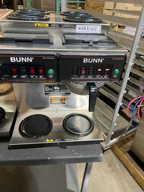 Used, Bunn 2 Burner Coffee Maker-B1008
