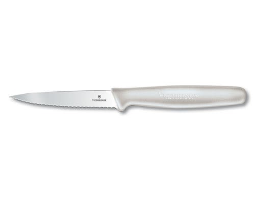Victorinox 3-1/4" Blade Pairing Knife White Handle - 6.7607