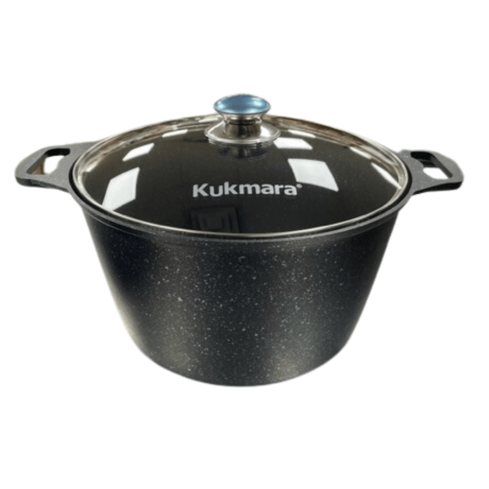 Kukmara 5 Litre Sauce Pot with Glass Lid