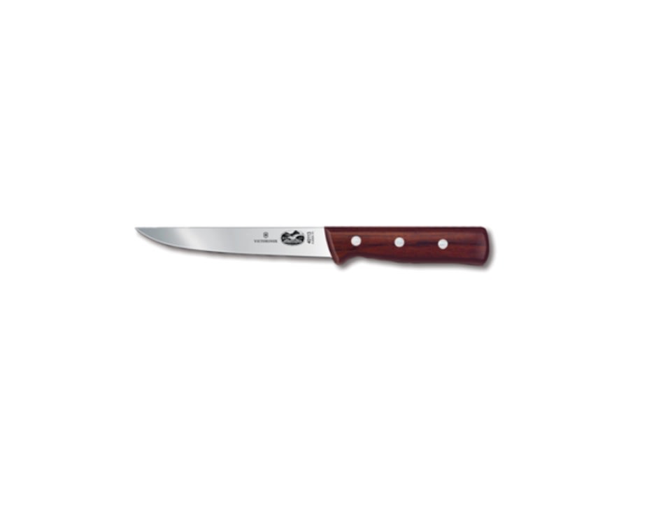Victorinox 6'' Blade Straight Boning Knife Rosewood - 5.6106.15