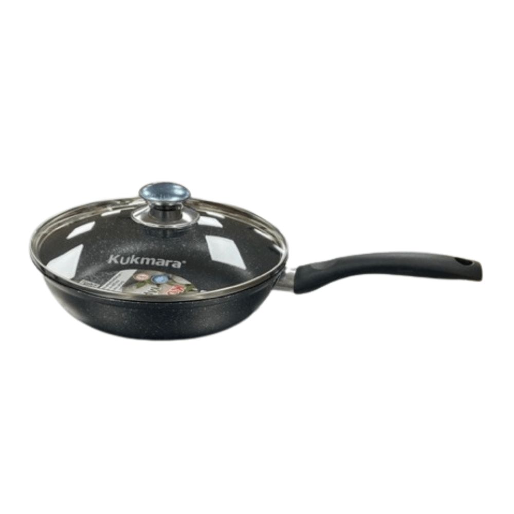 Kukmara 10" Frying Pan with Glass Lid