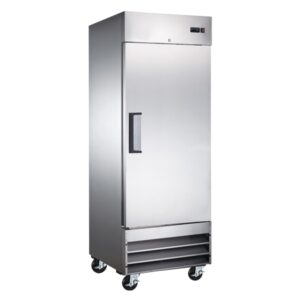 Omcan 29" Single Door Stainless Steel Solid Cooler -  50024
