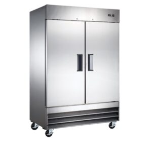 Omcan 54" 2 Door Stainless Steel Cooler - 50026
