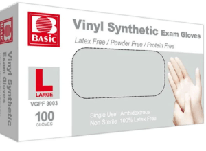 Clini-Touch Powder-Free Latex Glove Large 100Pcs/Box - 100185