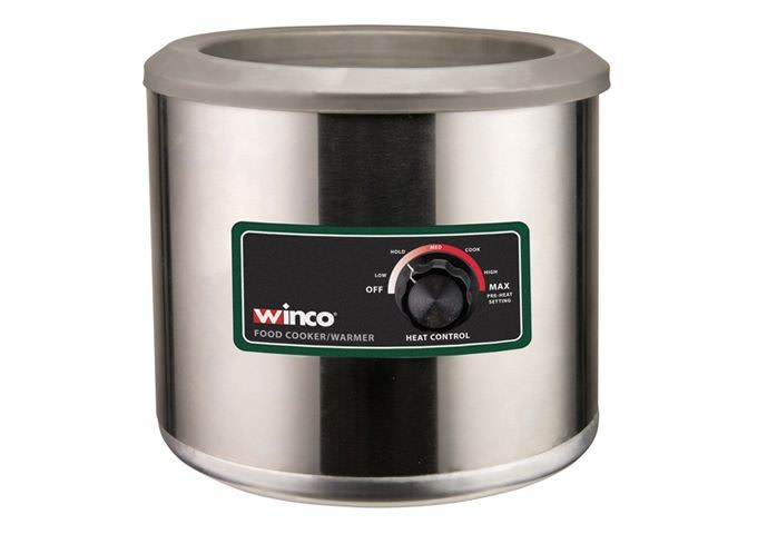Winco Round Food Warmer/cooker 120V - FW-7R500