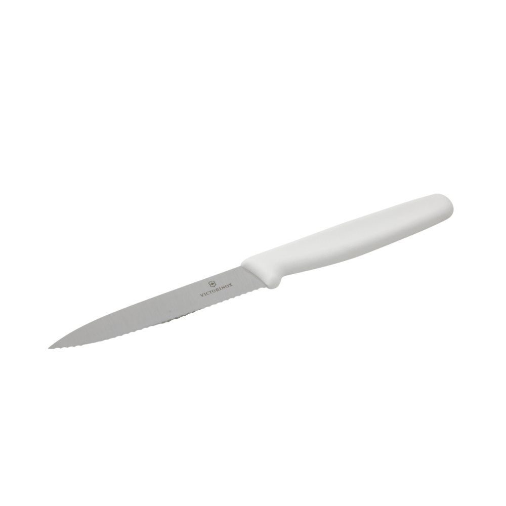 Victorinox 3" Serrated Pairing Knife White - 6.7637-X1 Victorinox 3" Serrated Pairing Knife White - 6.7637-X1