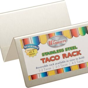 Winco Stainless Steel Taco Holder - TCHS-12