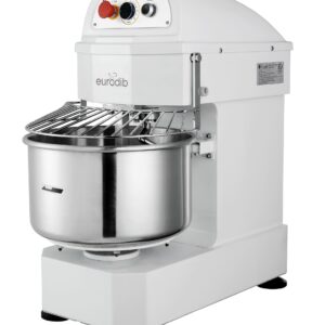 Eurodib LM20T Spiral Mixer 20 QT. capacity 17.5 lb Kneading Capacity With Timer 1 Speed, 110V