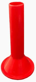 Omcan Grinder Spout Plastic Red 20mm Size 22 - 10018 Omcan Grinder Spout Plastic Red 20mm Size 22 - 10018