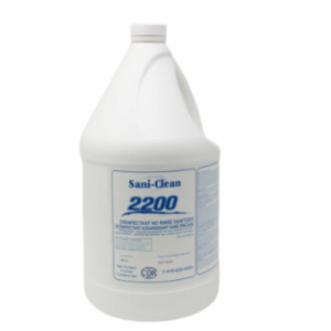 Sani-Clean Disinfectant No Rinse Sanitizer - 2200