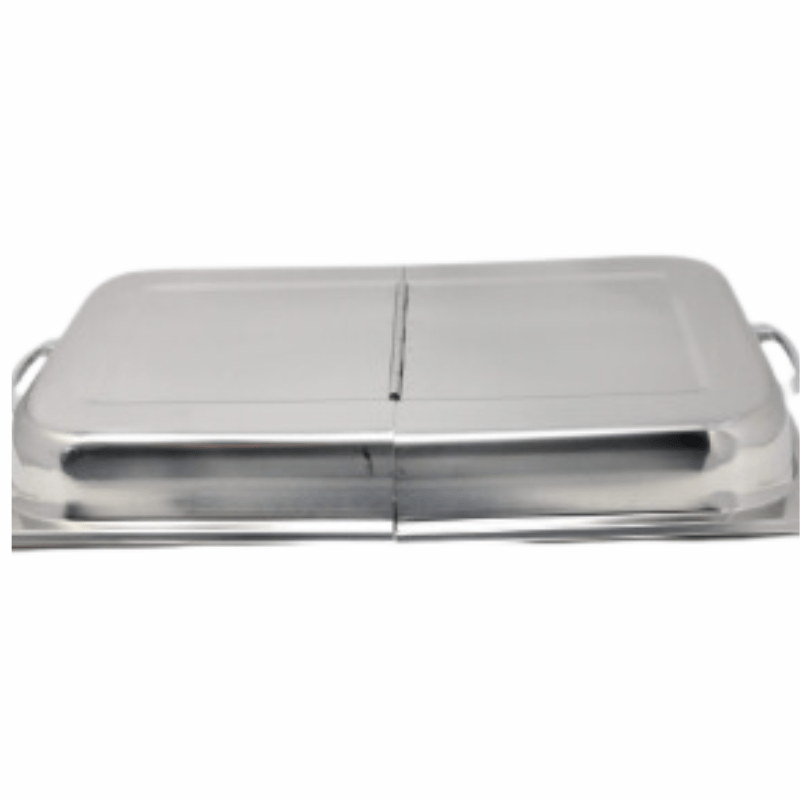 Winco C-HDC Full Size Hinged Dome Cover S.S