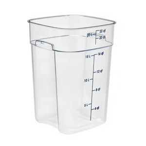 Cambro Food Storage Container clear 22 QT - 22SFSPROCW135