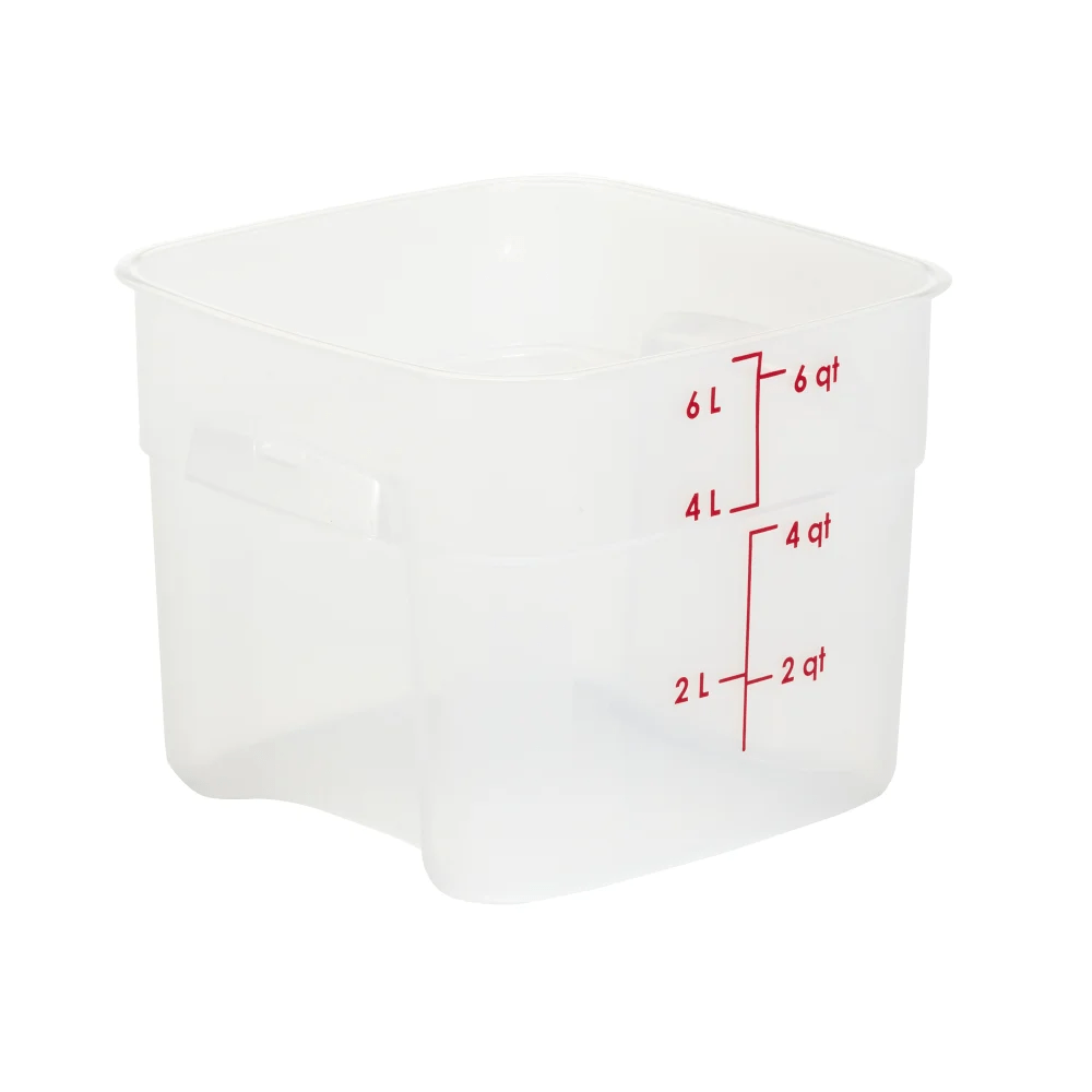 Cambro Food Storage Container Translucent 6qt-6SFSPROPP190