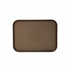 Cambro Polytread Rectangle Tray 12'' x 16'' Brown - PT1216167