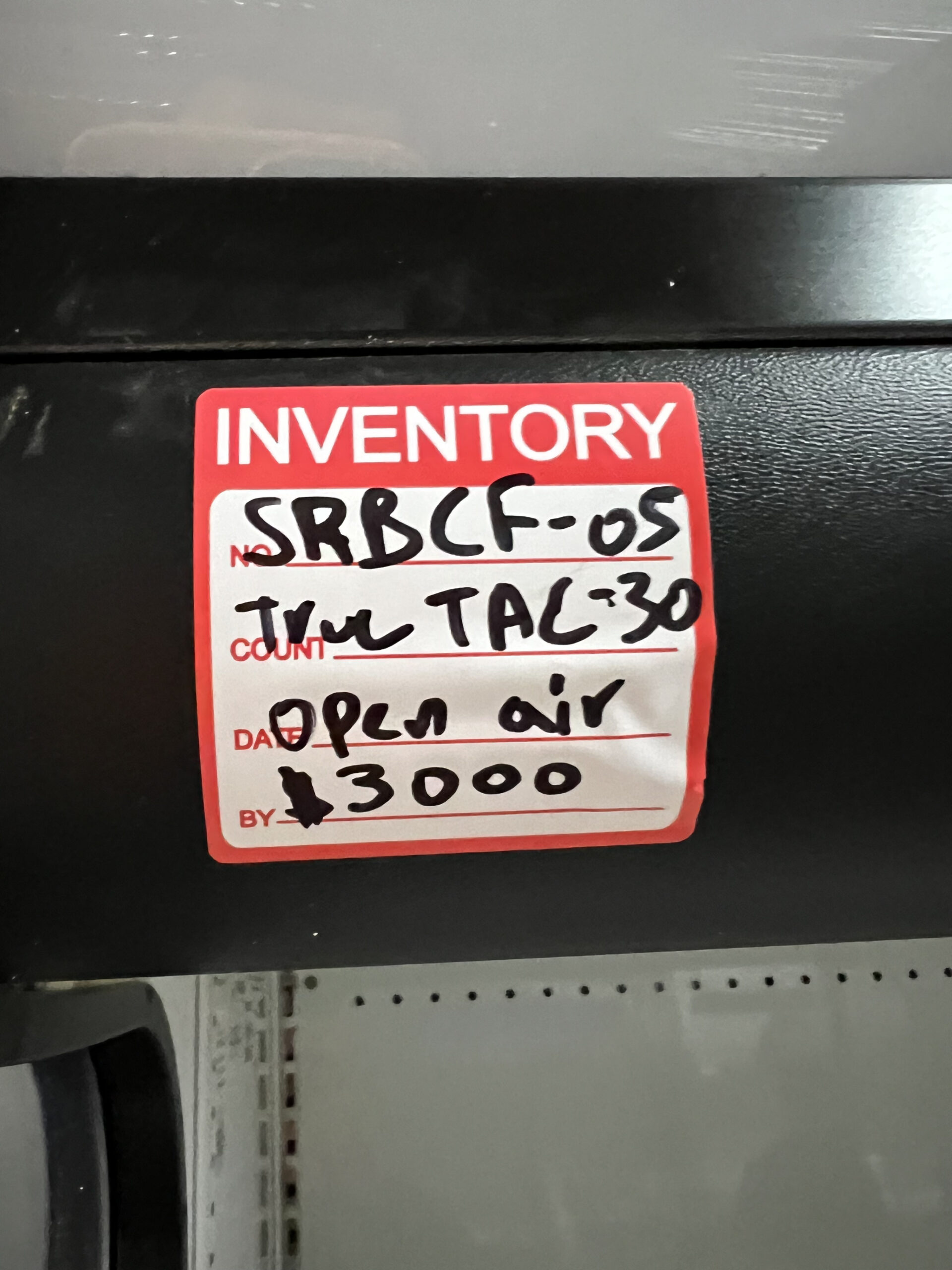 Used True TAC-30GS Open Air Merchandiser 30" REFURBISHED - SRBFC-05