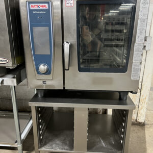 Used Rationale Combi Oven Natural Gas With Stand Model 61-202 - SRB11-01