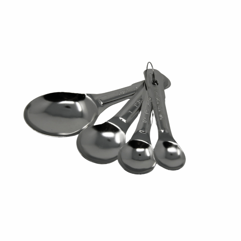 Update Measuring Spoons Set Of Four 1/4, 1/2, 1 TSP, 1 TBS - MEA-SPN