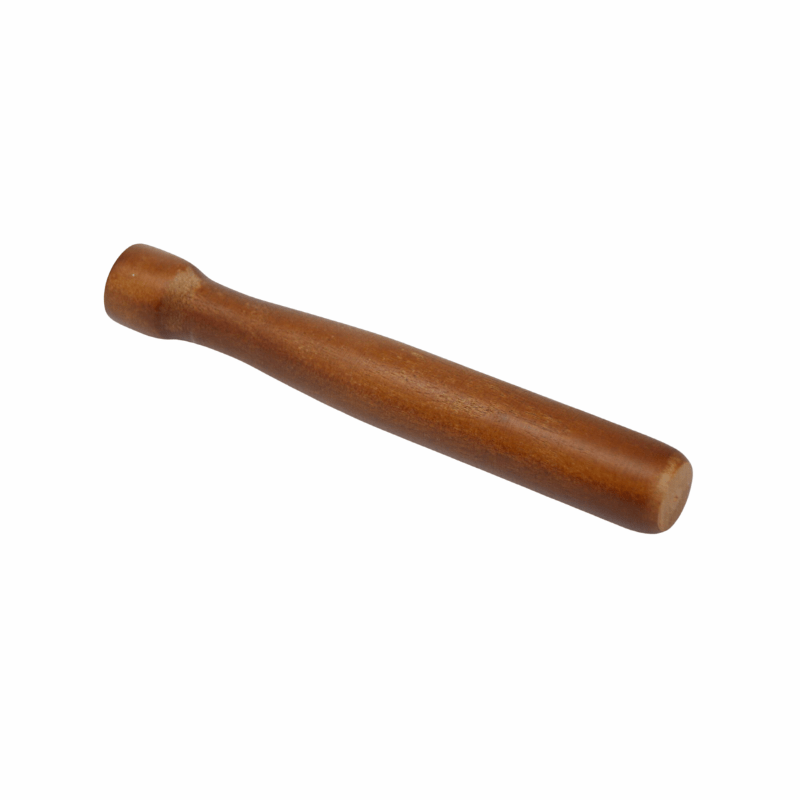 Winco Muddler Wooden Brown 8" - WMW-8N
