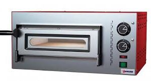 Omcan 20" Single Chamber Countertop Pizza Oven - 230v 3.6KW - 40634