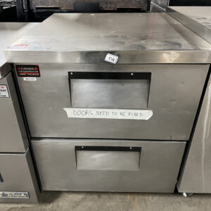True TUC-27DF-2 Undercounter Freezer 28" With Drawers USED - SRB1014