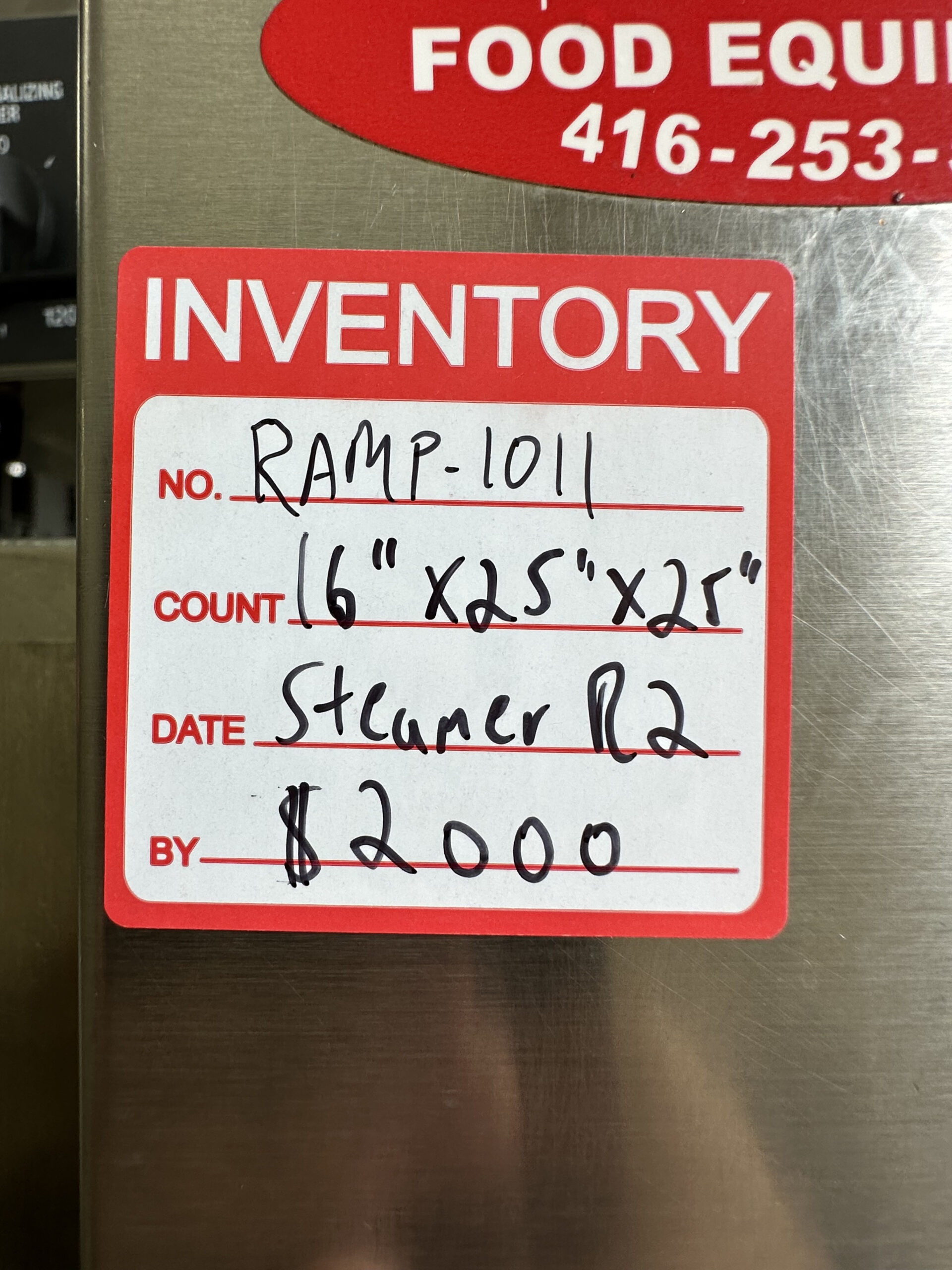 Southbend Countertop Steamer R2 Used Electric 16" W x 25"D x 25" H