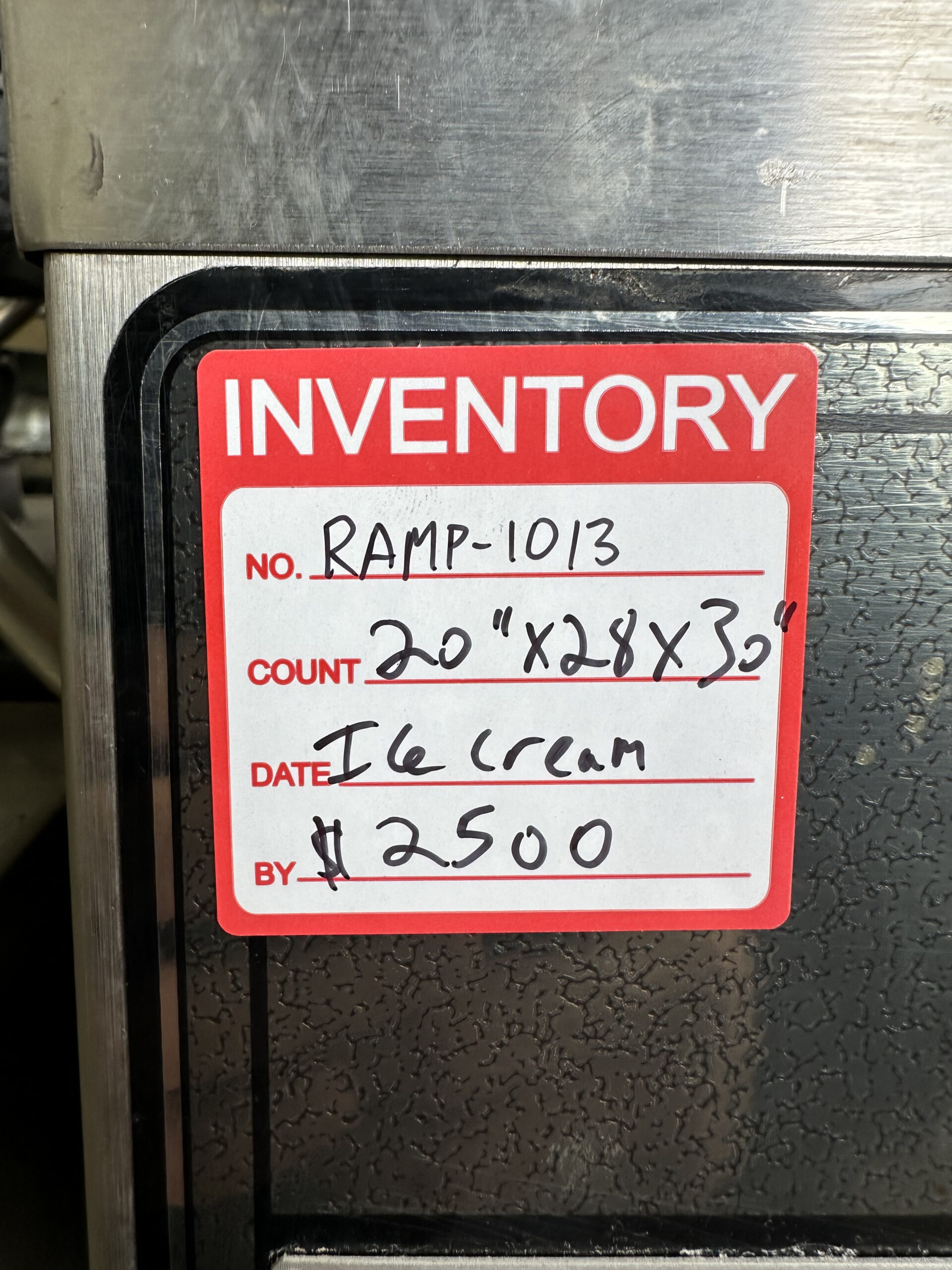 Stoelting Countertop Single Flavour Ice Cream Machine Used - RAMP-1013