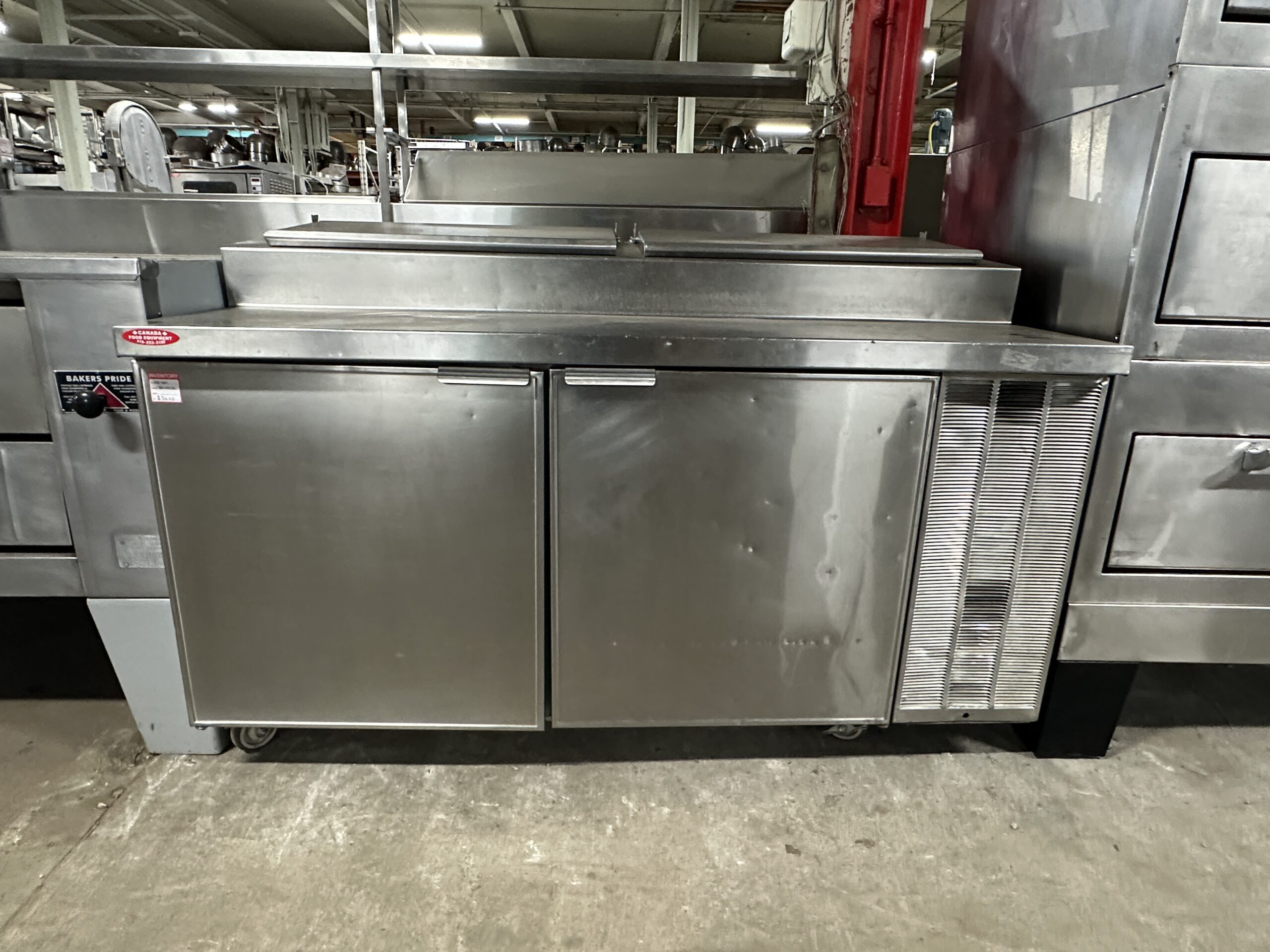 Pizza Prep Table 66" x 32" REFURBISHED - SRB-9015