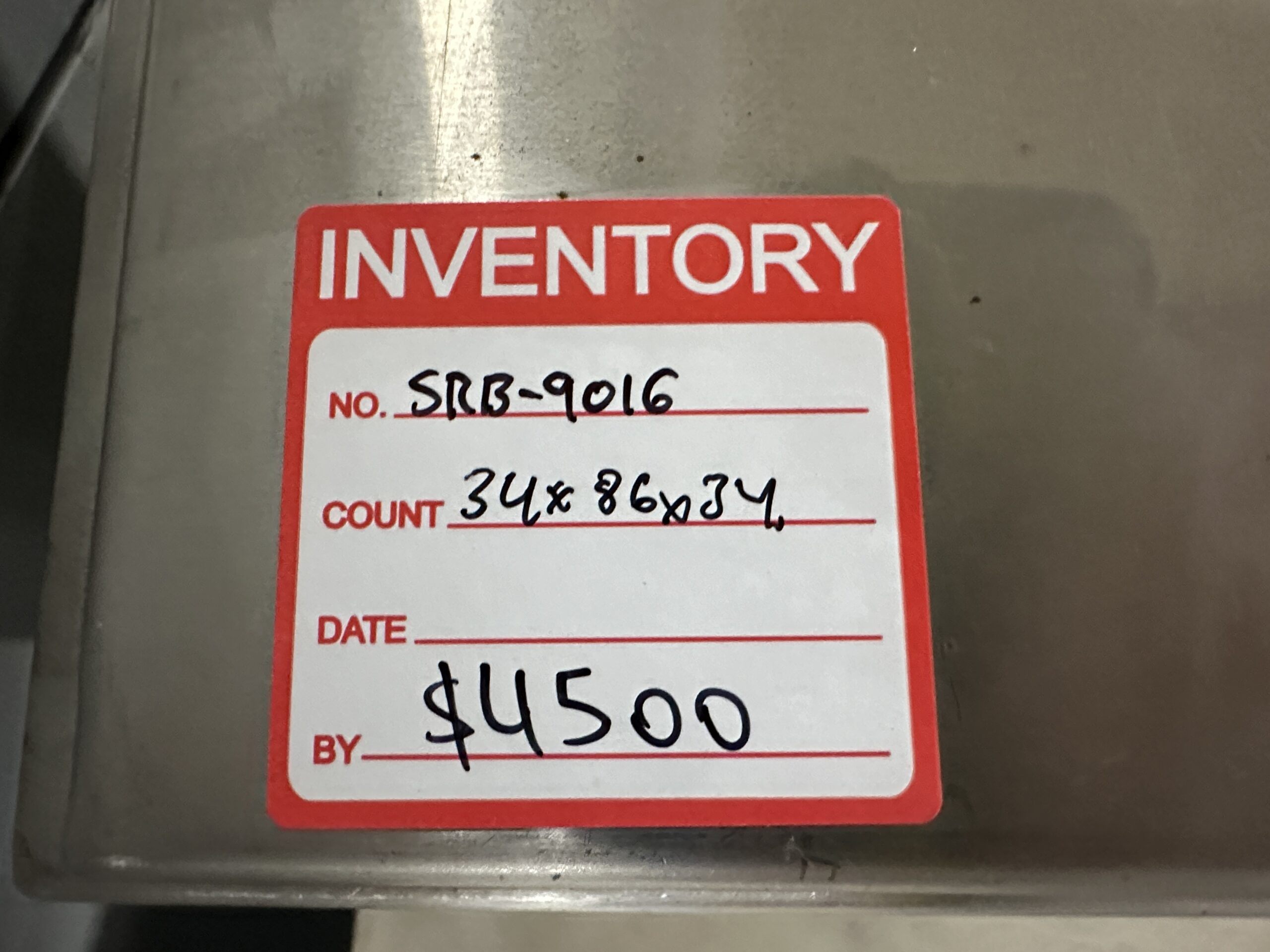 Pizza Prep Table 86" x 34" REFURBISHED - SRB-9016 Pizza Prep Table 86" x 34" REFURBISHED - SRB-9016