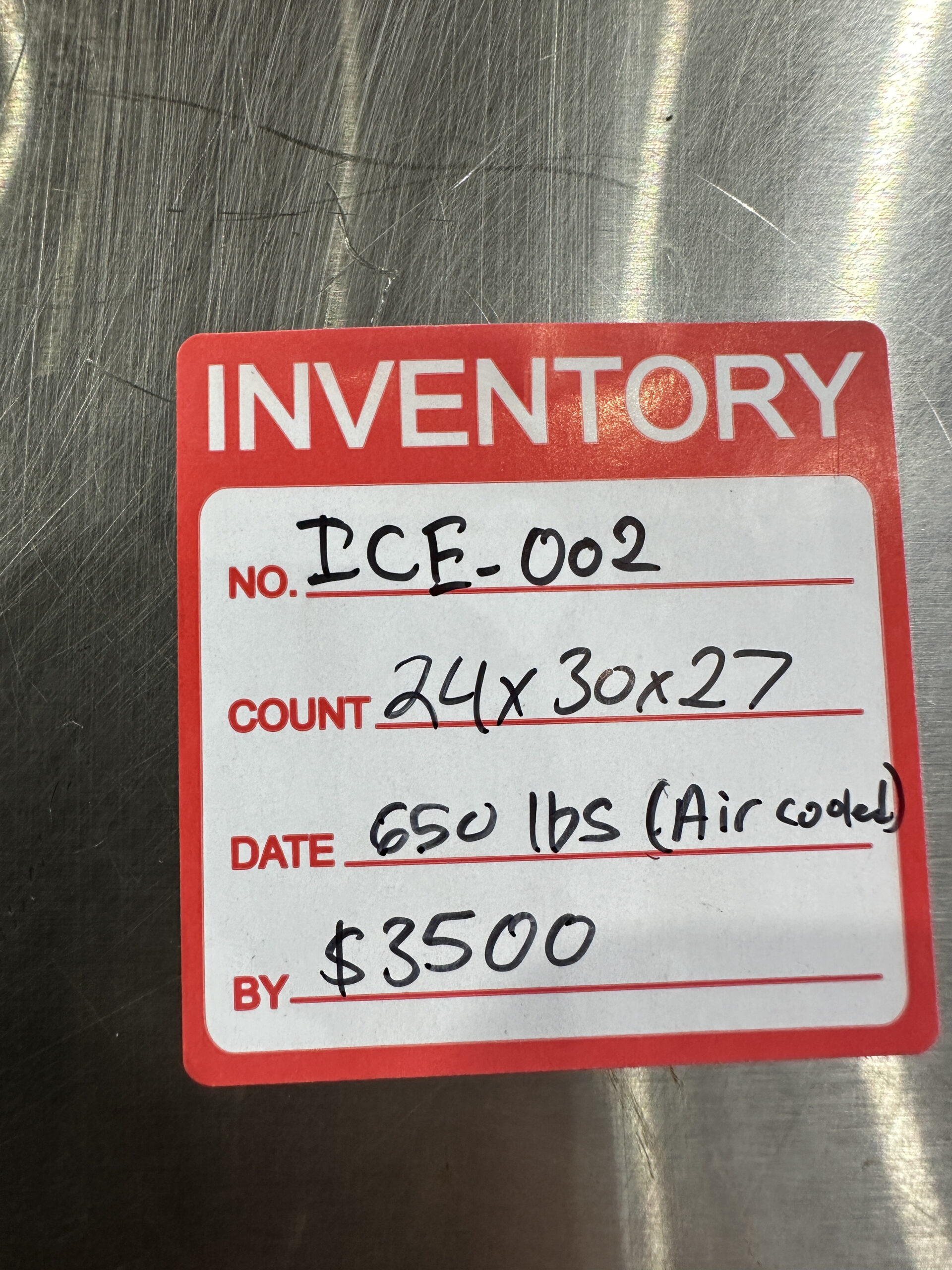 Scotsman Ice Machine 30" | CME656AS-32D | 650LBS | Air Cooled | 208/230V | Used - ICE-002