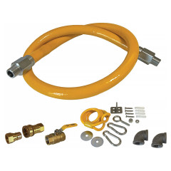 Encore Gas Connection Kit PVC Coating 3/4" -0 GHM-034KTC136